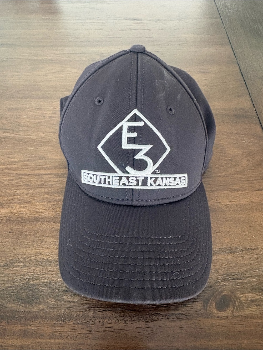 The Game Black Southeast Kansas E3 Embroidered Baseball Cap